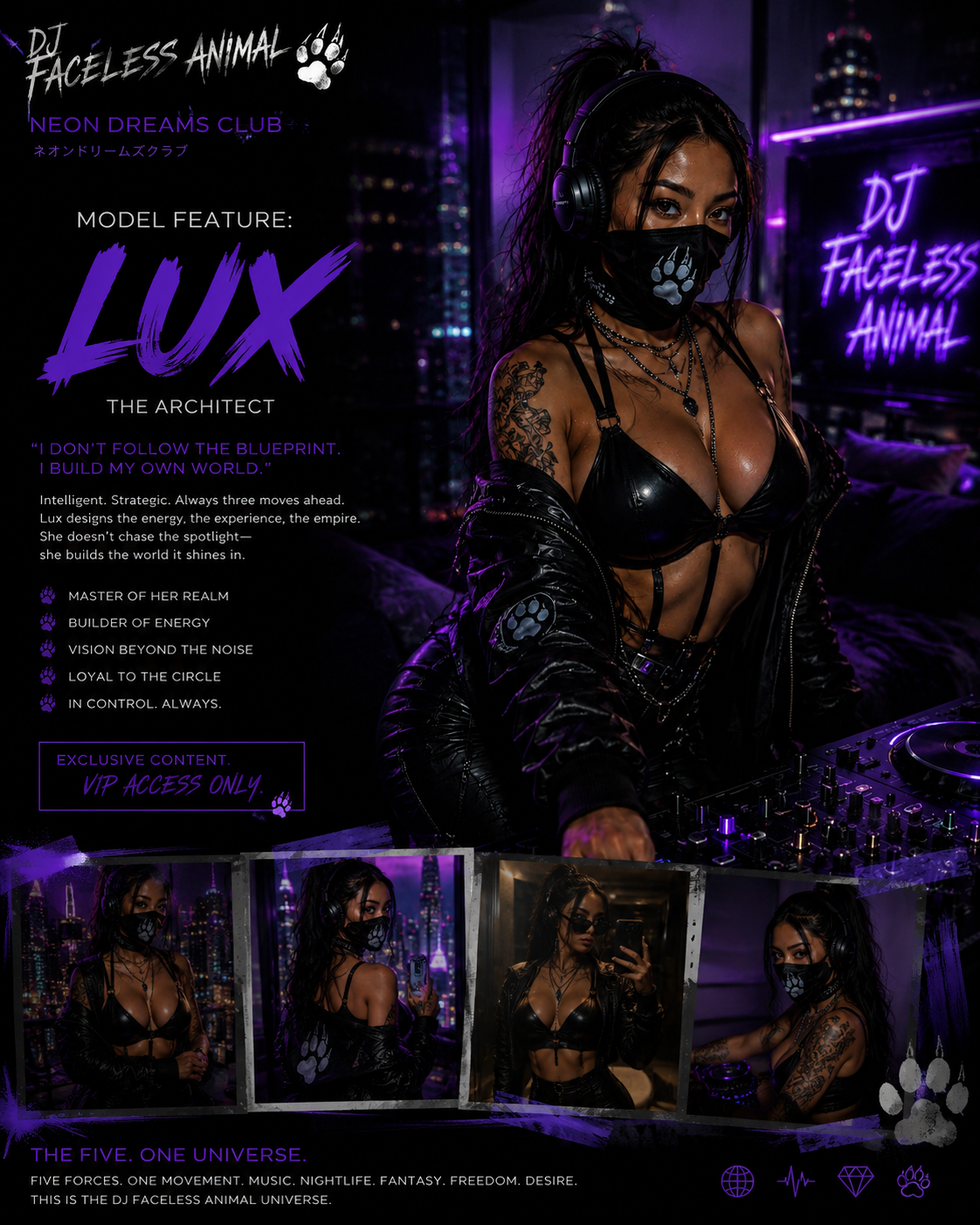 Lux from Neon Dreams Club