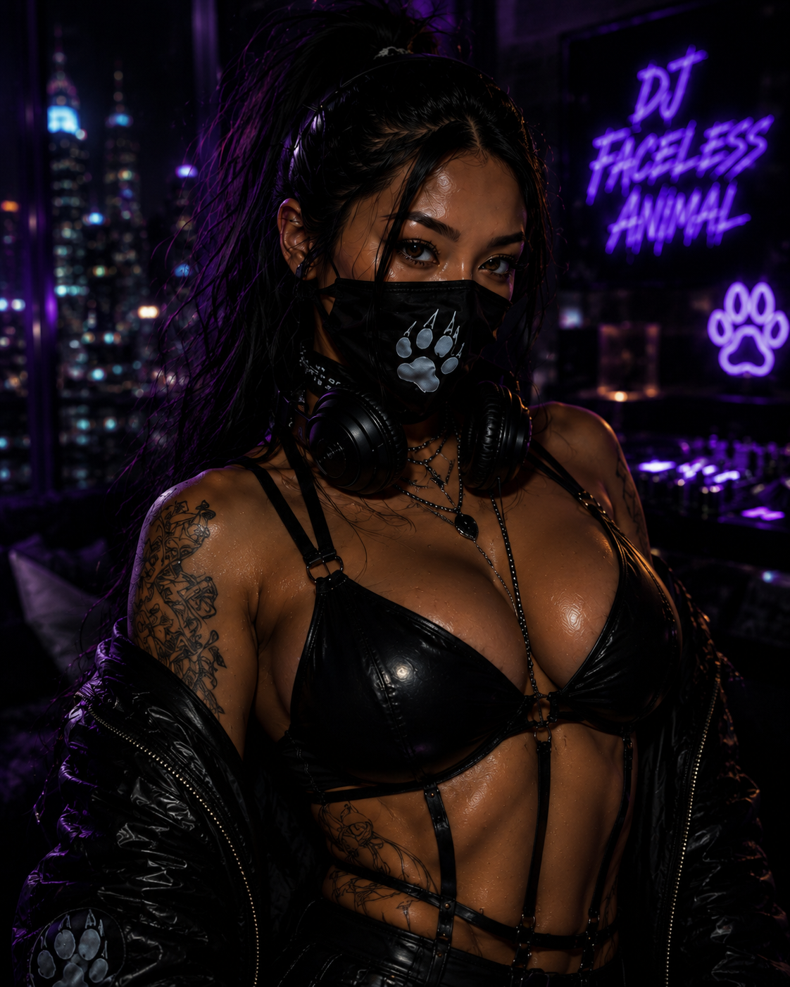 Lux Neon Dreams Club character portrait