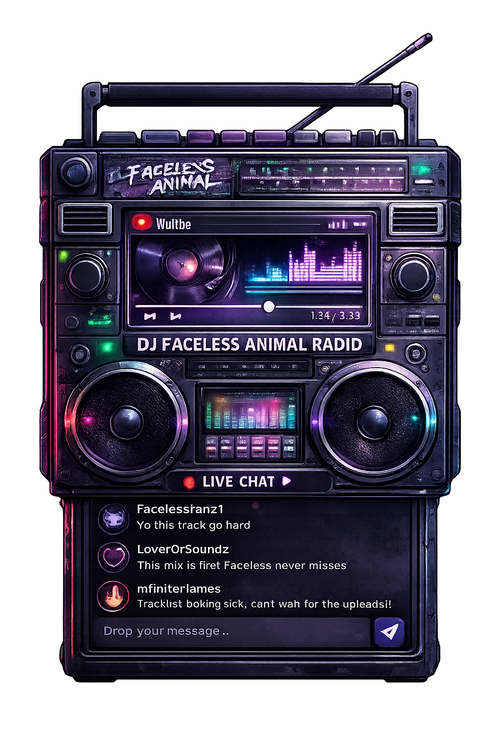 DJ Faceless Animal Radio