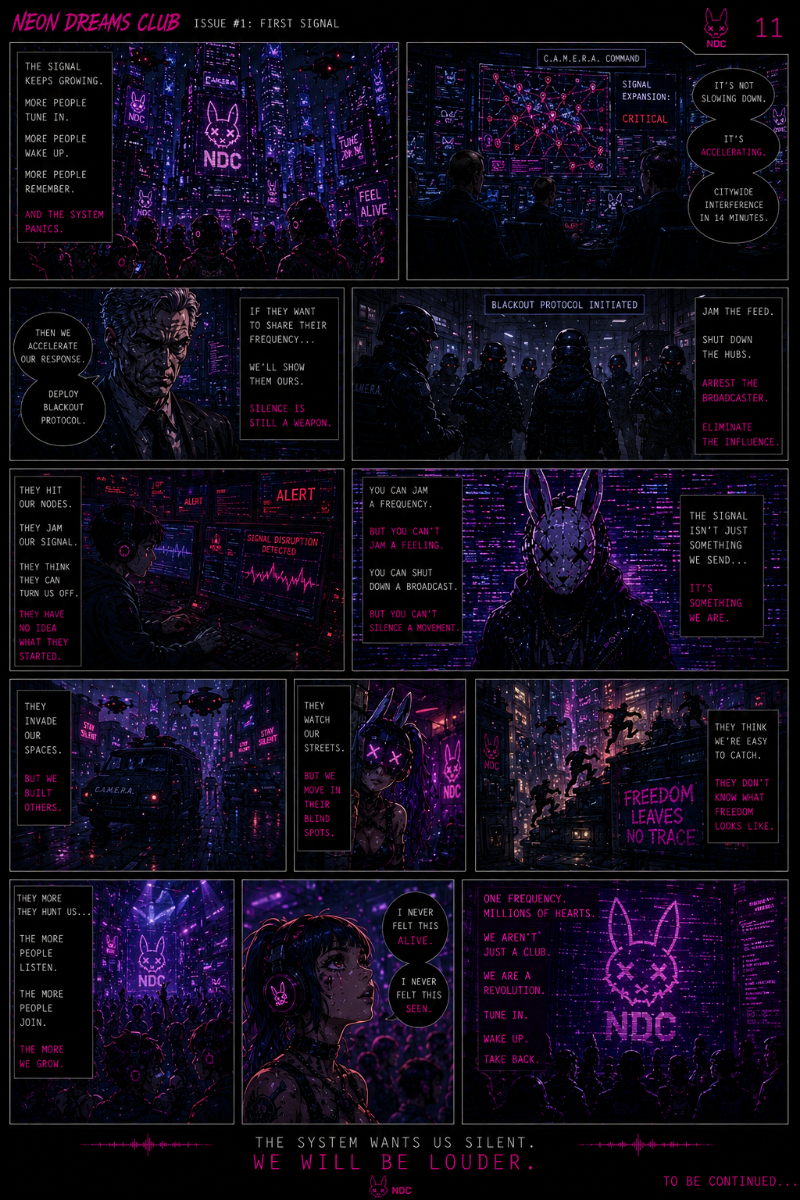 Neon Dreams Club First Edition page 11